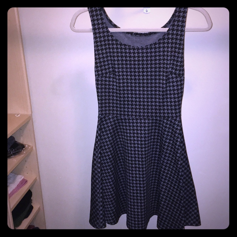 Black and grey dress